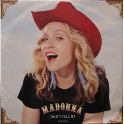 Madonna Don't Tell Me Vinyl 12" USED
