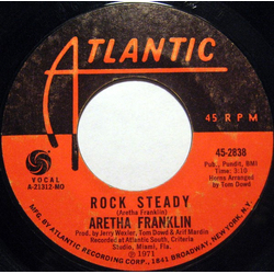 Aretha Franklin Rock Steady Vinyl 7" USED