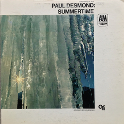 Paul Desmond Summertime Vinyl LP USED