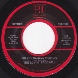 The Lovin' Spoonful Do You Believe In Magic / You Didn't Have To Be So Nice Vinyl 7" USED
