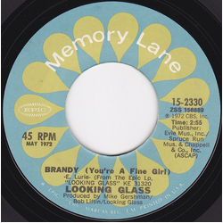 Looking Glass Brandy (You're A Fine Girl) / Golden Rainbow Vinyl 7" USED
