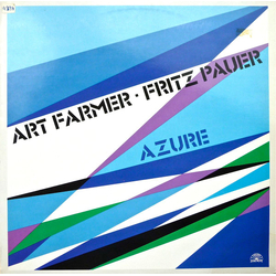 Art Farmer / Fritz Pauer Azure Vinyl LP USED