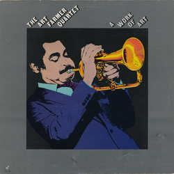 Art Farmer Quartet A Work Of Art Vinyl LP USED
