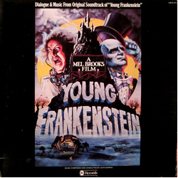 John Morris Dialogue & Music From Original Soundtrack Of "Young Frankenstein" Vinyl LP USED
