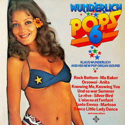 Klaus Wunderlich Wunderlich Pops 6 Vinyl LP USED