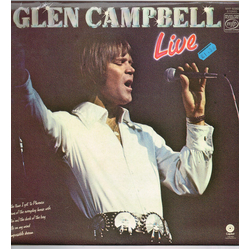 Glen Campbell Live Vinyl LP USED