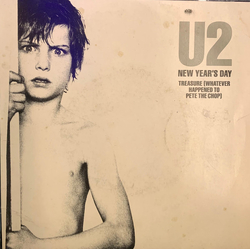 U2 New Year's Day Vinyl 7" USED