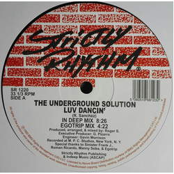 Underground Solution Luv Dancin' Vinyl 12" USED