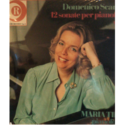Domenico Scarlatti / Maria Tipo 12 Sonate Per Pianoforte Vol.2 Vinyl LP USED