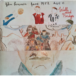 John Lennon Walls And Bridges Vinyl LP USED