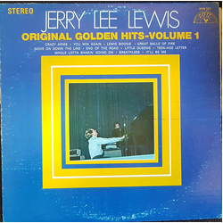 Jerry Lee Lewis Original Golden Hits - Volume 1 Vinyl LP USED