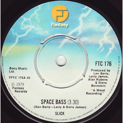 Slick (2) Space Bass Vinyl 7" USED