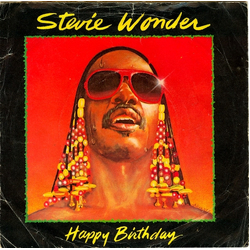 Stevie Wonder Happy Birthday Vinyl 7" USED