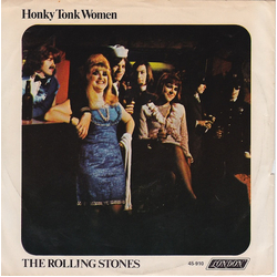 The Rolling Stones Honky Tonk Women / You Can't Always Get What You Want Vinyl 7" USED