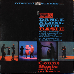 Count Basie Orchestra Dance Along With Basie Vinyl LP USED