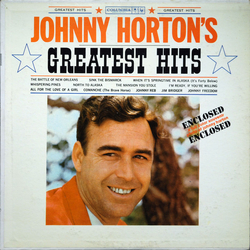 Johnny Horton Johnny Horton's Greatest Hits Vinyl LP USED