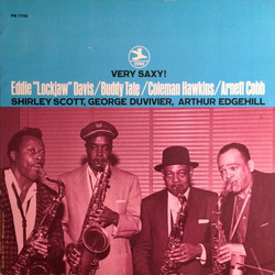 Eddie "Lockjaw" Davis / Buddy Tate / Coleman Hawkins / Arnett Cobb Very Saxy! Vinyl LP USED
