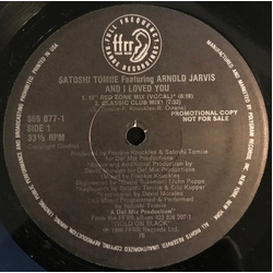 Satoshi Tomiie / Arnold Jarvis And I Loved You Vinyl 12" USED