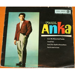 Paul Anka Love Me Warm And Tender Vinyl 7" USED