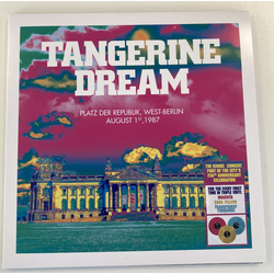 Tangerine Dream Platz Der Republik, West-Berlin August 1st 1987 Vinyl 3 LP USED