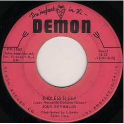 Jody Reynolds / The Storms Endless Sleep / Tight Capris Vinyl 7" USED