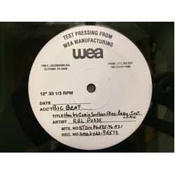 RBL Posse How We Comin' USED VINYL 12INCH TEST PRESSING