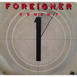 Foreigner Urgent Vinyl 7" USED