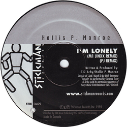 Hollis P. Monroe I'm Lonely Vinyl 12" USED