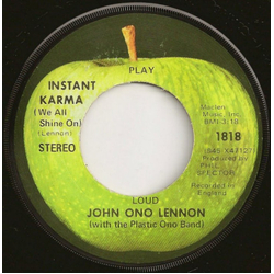 John Lennon Instant Karma (We All Shine On) Vinyl 7" USED