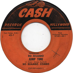Bo Rhambo Combo Jump Time / Indian Love Call Vinyl 7" USED