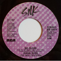 Diana Ross So Close Vinyl 7" USED
