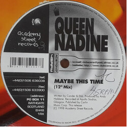 Queen Nadine Maybe This Time Vinyl 12" USED