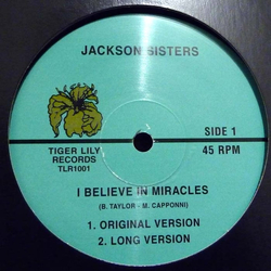 Jackson Sisters I Believe In Miracles Vinyl 12" USED