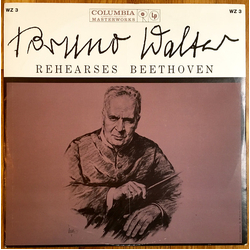 Bruno Walter Rehearses Beethoven Vinyl LP USED