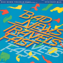 Bad News Travels Fast Ordinary Man Vinyl LP USED