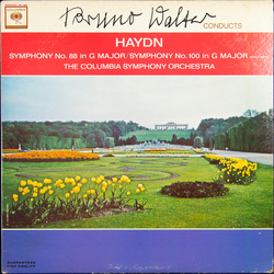 Bruno Walter / Joseph Haydn / Columbia Symphony Orchestra Symphony No. 88 In G Major / Symphony No. 100 In G Major (Military) Vinyl LP USED