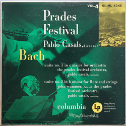 Johann Sebastian Bach / Prades Festival Orchestra / Pablo Casals Prades Festival - Vol. 4 Vinyl LP USED