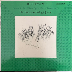 Budapest String Quartet / Ludwig van Beethoven Quartet No.7 IN F Major, Op. 59, No. 1 (“Rasoumovsky”) Vinyl LP USED