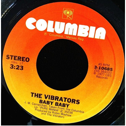 The Vibrators Baby Baby / London Girls Vinyl 7" USED