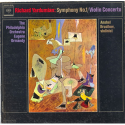 Richard Yardumian / Eugene Ormandy / The Philadelphia Orchestra / Anshel Brusilow Symphony No. 1/Violin Concerto Vinyl LP USED