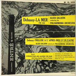 Claude Debussy / Maurice Ravel / Alceo Galliera / Philharmonia Orchestra La Mer = The Sea: Prélude À L’aprè-midi D’un Faune = Prelude To The Afternoon