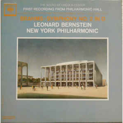 Johannes Brahms / Leonard Bernstein / New York Philharmonic Symphony No. 2 In D Vinyl LP USED