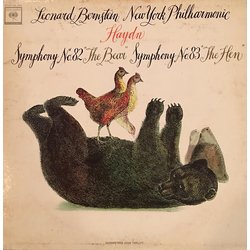 Joseph Haydn / Leonard Bernstein / New York Philharmonic Symphony No. 82 "The Bear" / Symphony No. 83 "The Hen" Vinyl LP USED