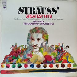 Johann Strauss Jr. / The Philadelphia Orchestra / Eugene Ormandy Johann Strauss' Greatest Hits Vinyl LP USED