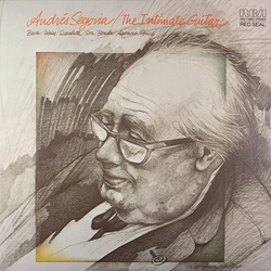 Andrés Segovia The Intimate Guitar Vinyl LP USED