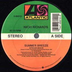 Nicki Richards Summer Breeze Vinyl 12" USED
