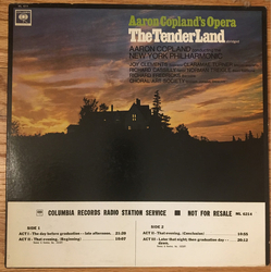 Aaron Copland / New York Philharmonic The Tender Land (Abridged) Vinyl LP USED
