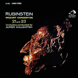 Arthur Rubinstein / Alfred Wallenstein Mozart Concertos 21 And 23 Vinyl LP USED