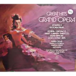 Coro Del Teatro Alla Scala / Orchestra Del Teatro Alla Scala Great Hits From Grand Opera Vol. 3: La Scala, Milan Vinyl LP USED