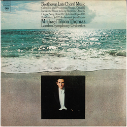 Ludwig van Beethoven / Michael Tilson Thomas / London Symphony Orchestra Late Choral Music Vinyl LP USED